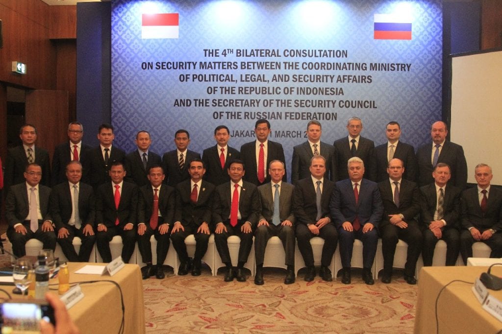 Indonesia-Rusia Pererat Kerja Sama Keamanan
