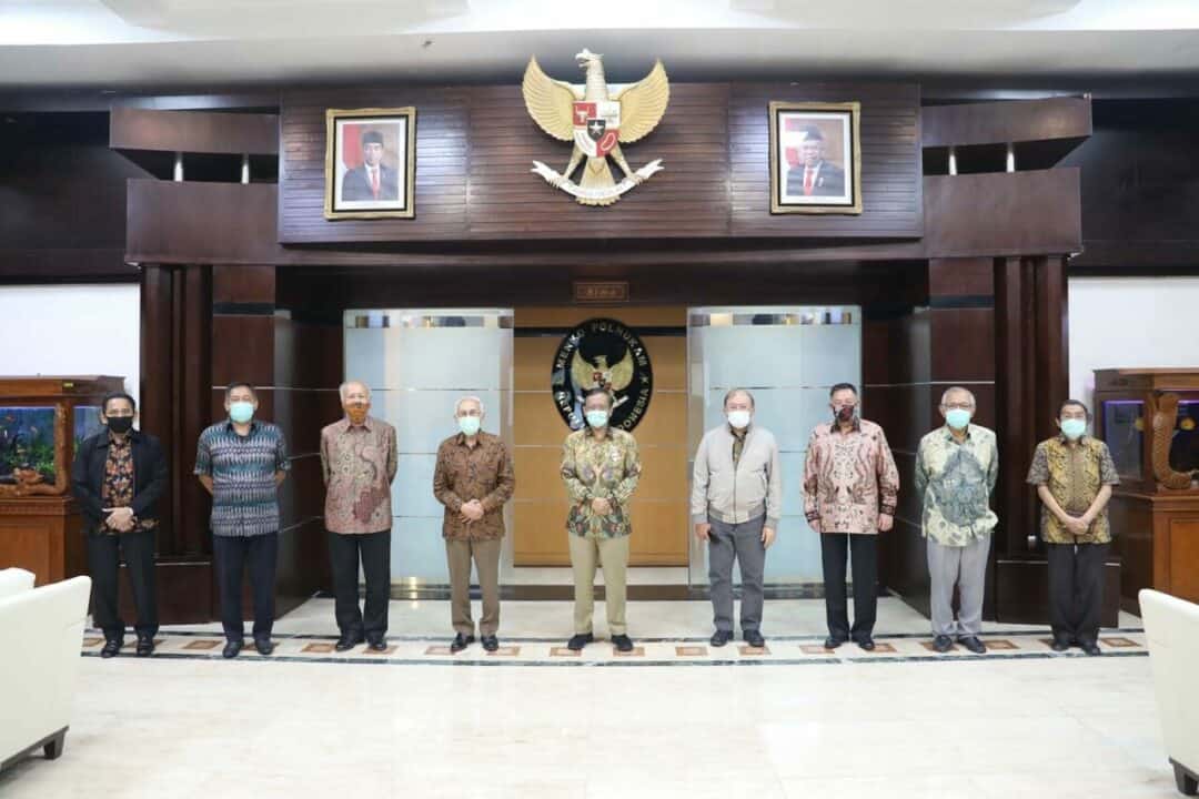 Sejumlah Purnawirawan TNI Temui Menko Polhukam