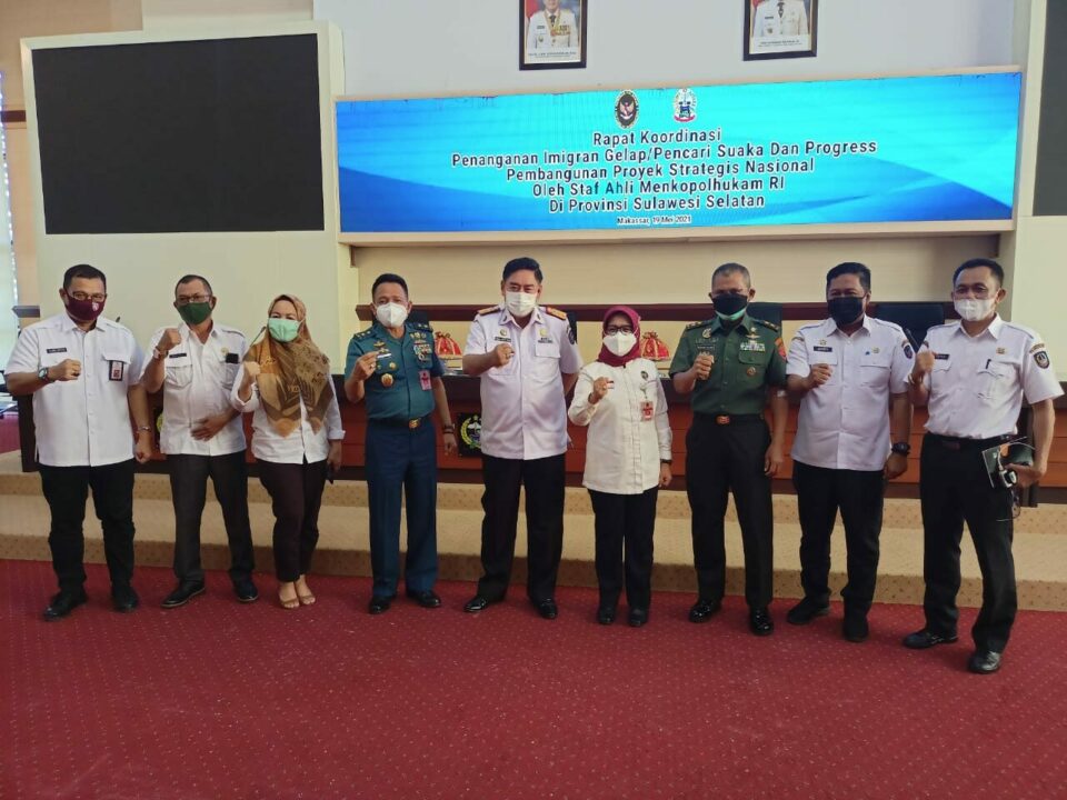 Kunker ke Sulawesi Selatan, Staf Ahli Menko Polhukam Bahas 3 Isu Penting di Daerah